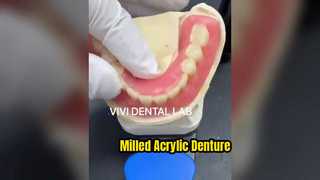 Milled এক্রাইলিক দাঁতের উচ্চ মানের