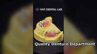 VIVI ডেন্টাল ল্যাব গুণমানের দাঁতের দ্রুত